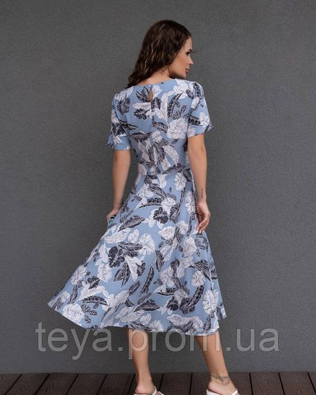 Плаття для жінок колір блакитний розмір XL FI_008287 | Зображення 2