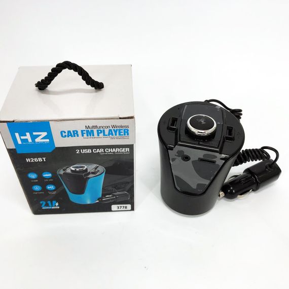 Автомобільний FM-трансмітер модулятор HZ FM MOD H26+BT (BX6) живлення від прикурювача з Bluetooth | Зображення 8