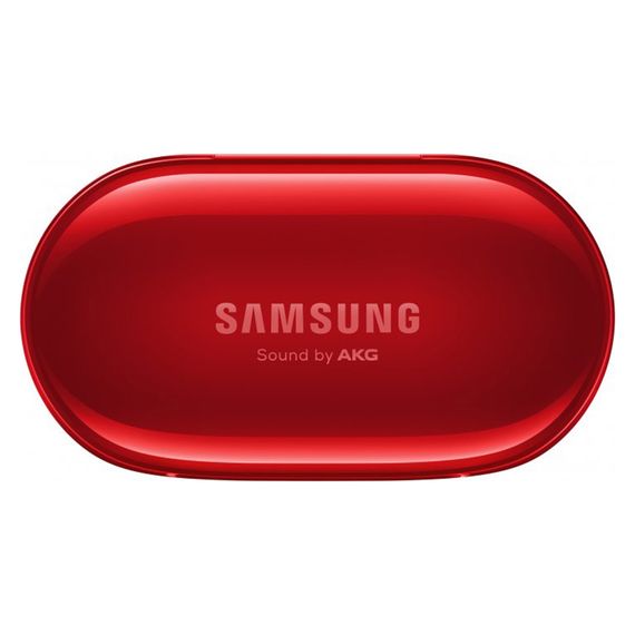 Бездротові навушники, блютуз навушники Samsung Buds + з кейсом. Колір червоний | Зображення 7