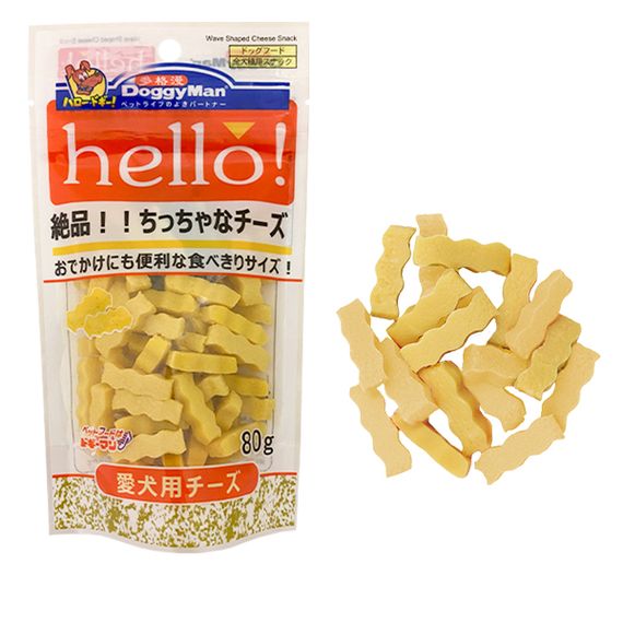 Лакомство для собак DoggyMan Wave Shaped Cheese Snack Original Flavor 80 гр