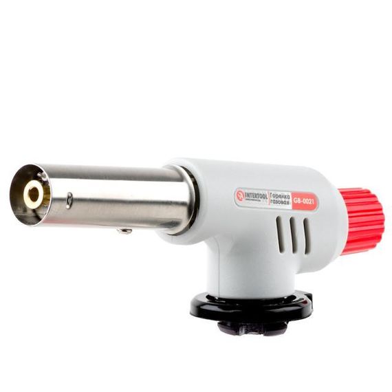 Пальник газовий, п'єзозапалювання на регуляторі INTERTOOL GB-00211 | Зображення 5