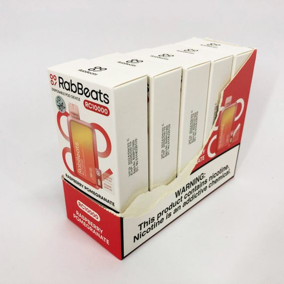 Elf Bar RabBeats RC10000 смак Малина Гранат (Raspberry Pomegranate) (ws95742-16) | Зображення 3