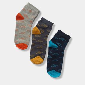 Носки дитячі для хлопчика з принтом "Дінозаврі" ТМ Twinsocks 22-24