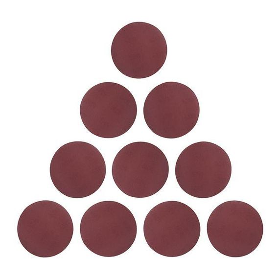 Круг наждачний самоклейний 125 мм, папір класу E, К240, 10 од. INTERTOOL BT-0566 | Зображення 3