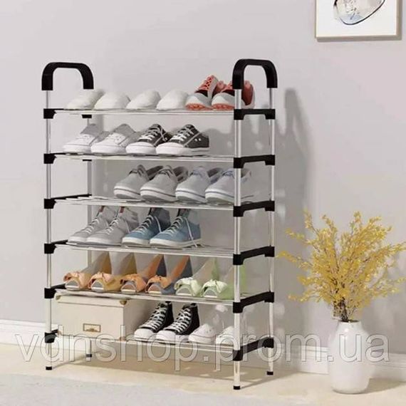 Зберігання взуття полку, Органайзер для взуття, Стелаж складний для взуття Підставка під JR-82 | Зображення 1