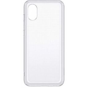 Чехол для мобильного телефона Samsung A03 Soft Clear Cover Transparent (EF-QA032TTEGRU)