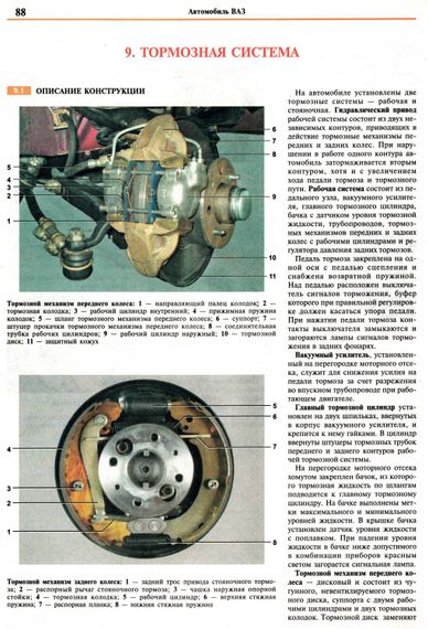 ВАЗ-2107 / 21043. Посібник з ремонту й обслуговування. Книга | Зображення 7
