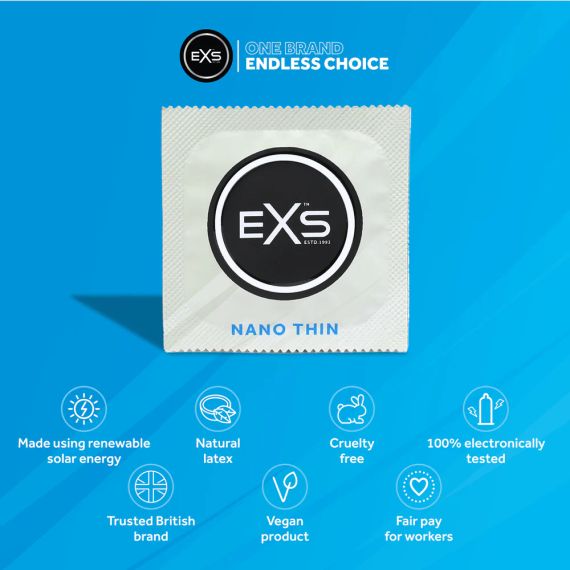 Презервативи - EXS Nano Thin, 12 шт. | Зображення 1