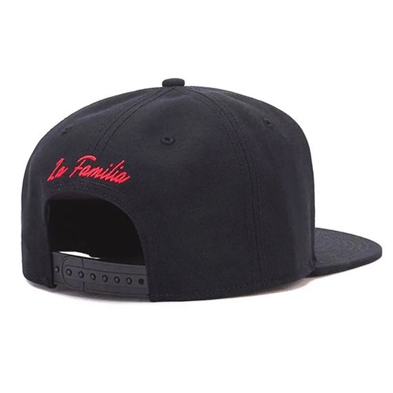 Кепка снепбек (Snapback)  Brooklyn La Familia Чорний 56-61р (9042) | Зображення 5
