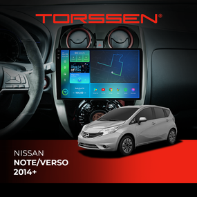 Штатна магнітола Torssen 2K Nissan Note/Verso 2014+ F108256 4G Carplay DSP