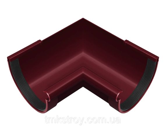 Угол желоба внутренний 90°. 130/100 Водосточные системы Rainway (Ренвей). красный