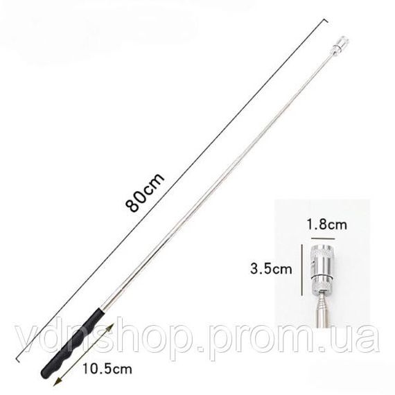 Телескопічний магніт з підсвічуванням для вилучення з важкодоступних місць 19-80 см TU-78 | Зображення 4