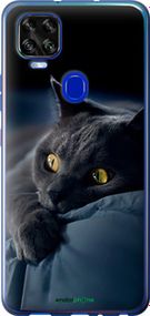 Чохол на ZTE Blade V2020 Димчастий кіт "825u-2529-2448"