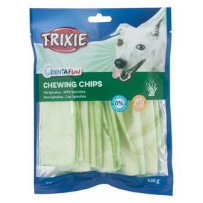 Лакомство для собак со спирулиной Trixie Denta Fun, 100 гр