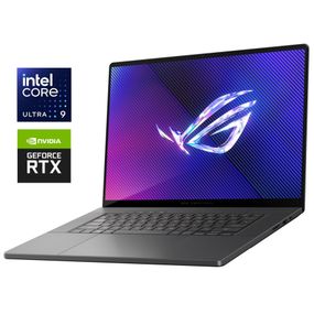 Ігровий ноутбук Asus ROG Zephyrus G16 GU605M / 16" (2560x1600) OLED / Intel Core Ultra 9 185H (16 (22) ядер по 2.3 - 5.1 GHz) / 16 GB DDR5 / 2000 GB SSD M.2 / nVidia GeForce RTX 4070, 8 GB GDDR6, 128-bit / WebCam / Win 11 Home б/в