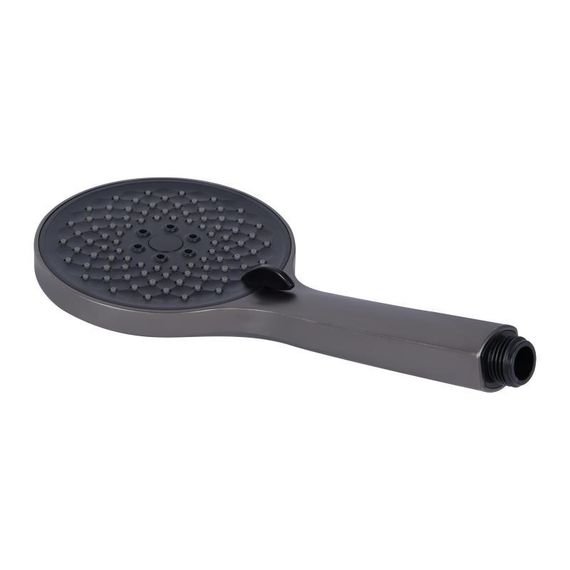 Змішувач для ванни Qtap Vlasta New (з душовим гарнітуром) QTVLA259GMB45643 Gunmetal Black PVD | Зображення 4