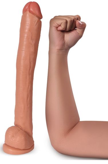Великий довгий фалоімітатор "Long root" Sex Aura