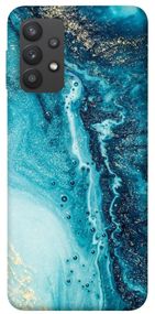 Чохол IBANAN Блакитна фарба для Samsung Galaxy A32 (A325F) 4G, Блакитний