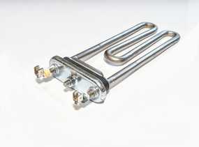 Тэн 2000W L-190 для стиральной машины Indesit без отверстия под термодатчик (Kawai Китай)