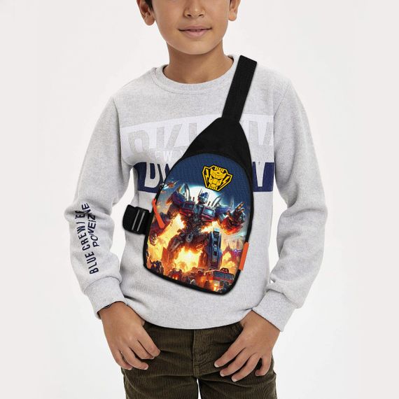 Сумка через плече дитяча Трансформери 29х17 см сумка слінг для хлопчика (02225)