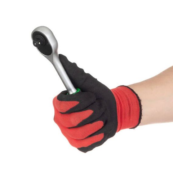 Набір торцевих головок 6-24 мм, 3/8", рукоятка з храповим механізмом, 20 од. INTERTOOL ET-6020 | Зображення 5