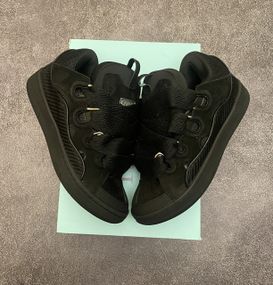 Кросівки Lanvin Curb Sneakers Black  , Італія la4 42 26.5