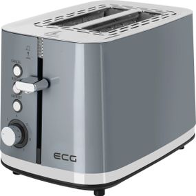 Тостер ECG ST 2766 Vintage Scuro 925 Вт сірий