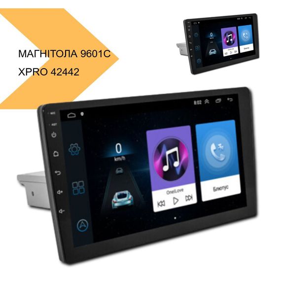 Універсальна магнітола 9601C з Windows 10.1 та 1DIN Carplay XPRO (42442-9601C_2992) | Зображення 2
