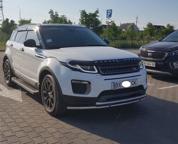 Передняя защита ST014-1 (нерж) для Range Rover Evoque 2012-2018 гг | Зображення 2