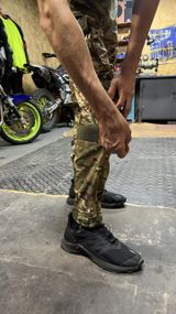 Штаны мужские корд с наколенниками мультикам 60