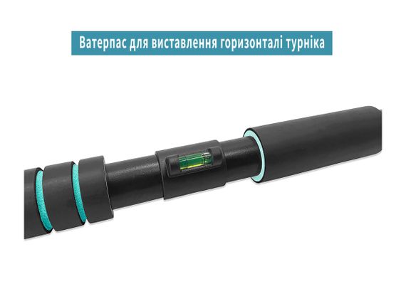 Розсувний розпірний турнік EasyFit BlueGymBar 70-95 см (EF-1634-1) | Зображення 6