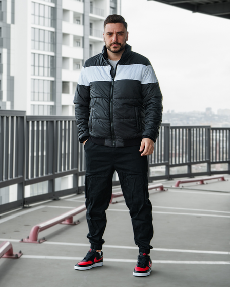 Куртка Лион черно-белый S | Зображення 4