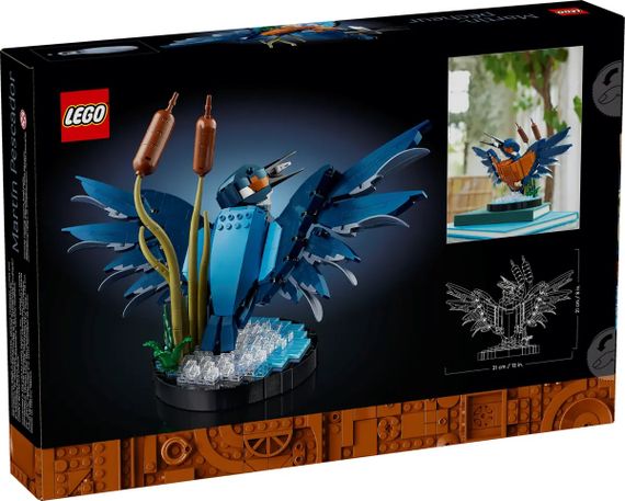 Конструктор LEGO Icons Птах рибалочка 10331 | Зображення 1