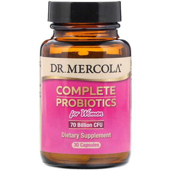 Пробиотик Dr. Mercola Complete Probiotics for Women, 70 Billion CFU 30 Caps MCL-01912