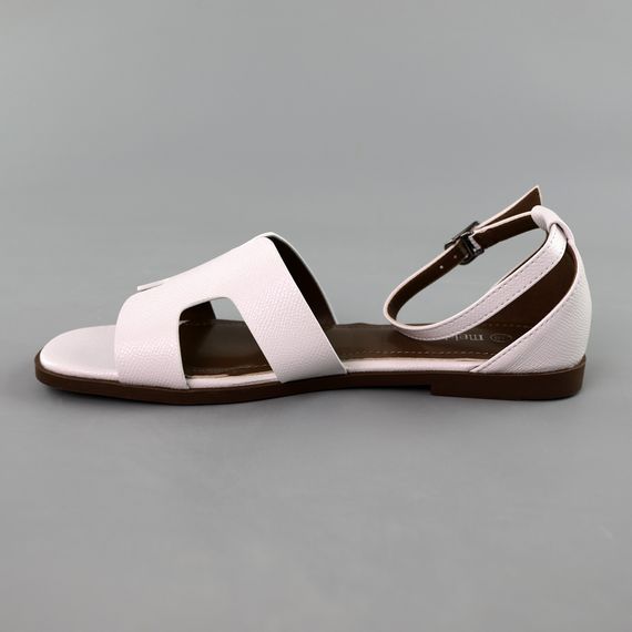 Сандалі жіночі 591729 Білі 36 37 38 39 40 41 | Зображення 2