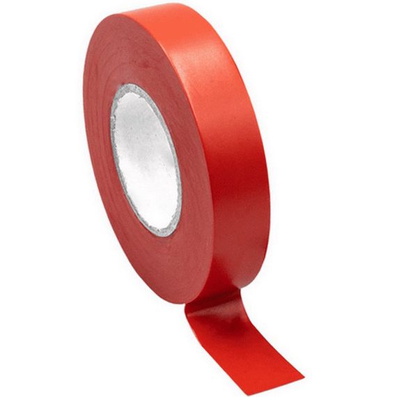 Стрічка ізоляційна ПВХнг 0.18х19мм червона 20м Ny95506297