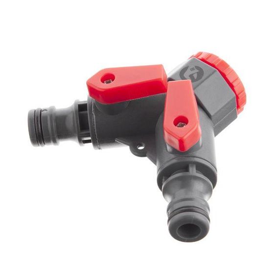 Розподілювач 2-канальний з регулюванням кожного каналу INTERTOOL GE-2003 | Зображення 1