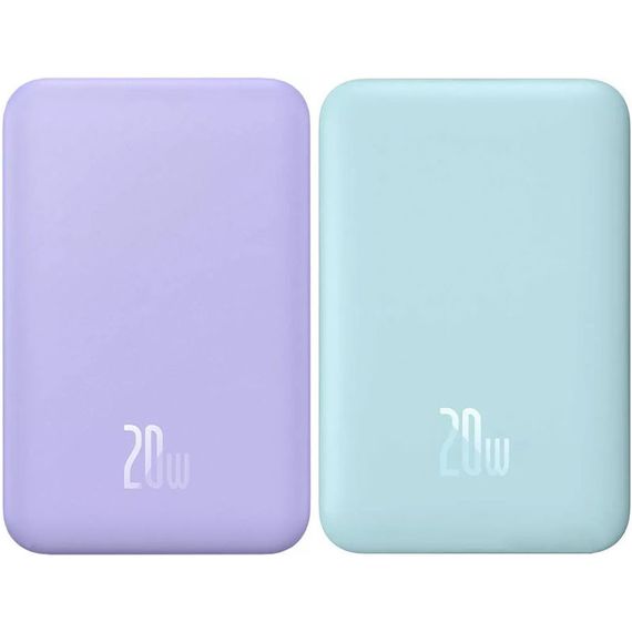 Портативний зарядний пристрій Power Bank Baseus Magnetic Mini OS 20W c БЗП 10000 mAh (PPCX110105)
