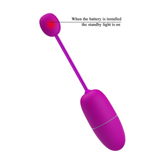 Віброяйце - Pretty Love Nymph Vibrating Egg Purple (App) | Зображення 5