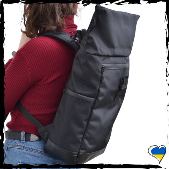Рюкзак RollTop. Рюкзак РоллТоп. Вместительный рюкзак. Для ноутбука, путешествий. Рюкзак унисекс | Зображення 1