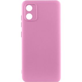 Чехол Silicone Cover Ummi Lakshmi Full Camera (AA) для Motorola Moto E13 Розовый / Pink