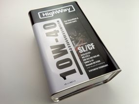 Олива моторна 10W-40 напівсинтетична HighWay SL/CF 4 л.