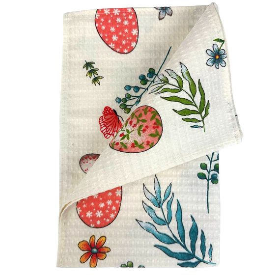 Кухонное полотенце SoundSleep Пасхальный стол 34х60 см вафельное (94399738) | Зображення 1