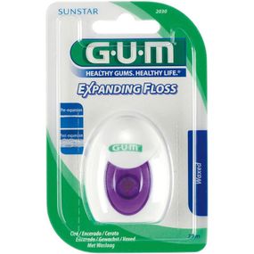 Зубна нитка GUM Expanding Floss, з ефектом розширення, 30м