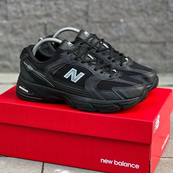 Кросівки весна/літо New Balance  чорний | Зображення 1