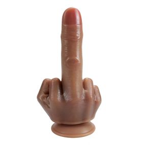 Большой фаллоимитатор для фистинга Dildo Middle Finger 210*37 mm