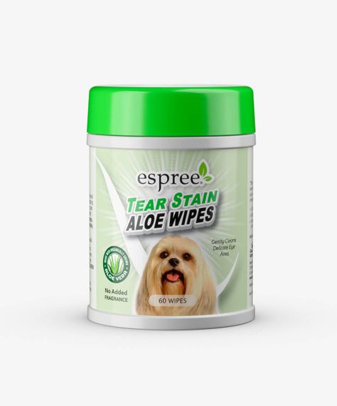 Серветки Espree Tear Stain Wipes для видалення слізних плям у собак 60 шт