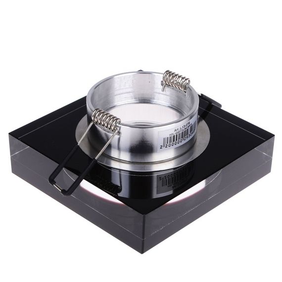 Светильник точечный декоративный HDL-G207 CL/BK MR16 | Зображення 1