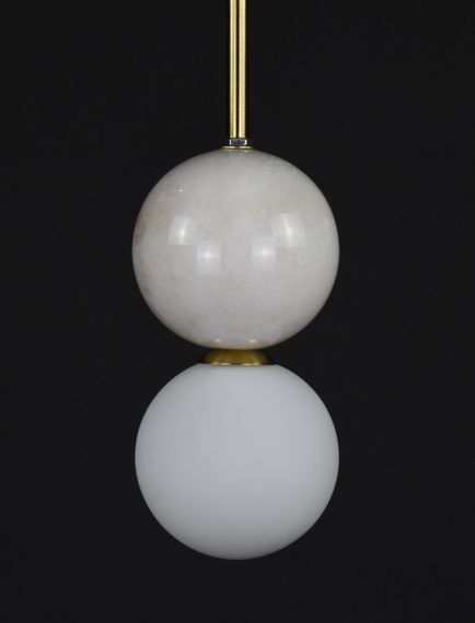 Люстра підвісна на 1 лампочку 27835 Білий 40-150х10х10 см. | Зображення 2