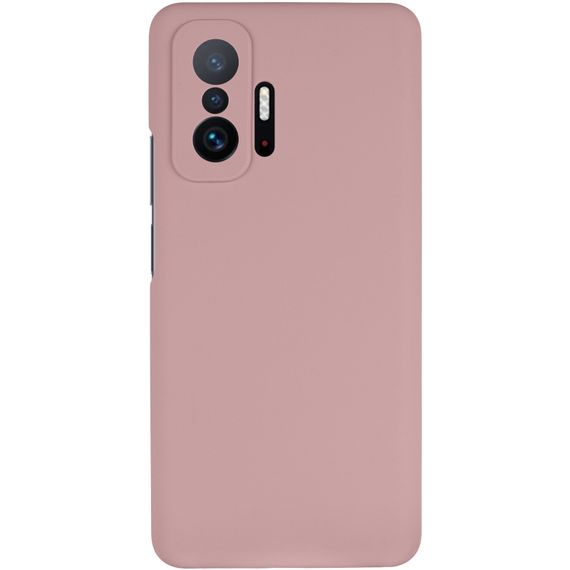 Чохол Silicone Cover Lakshmi Full Camera (AAA) для Xiaomi 11T / 11T Pro Рожевий / Pink Sand | Зображення 1